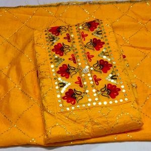 Chanderi Cotton Suit