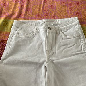 White Shorts Denim