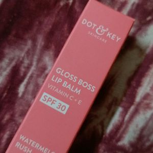 Dot & Key Gloss Boss Lip Balm Vitamin C+E SPF30