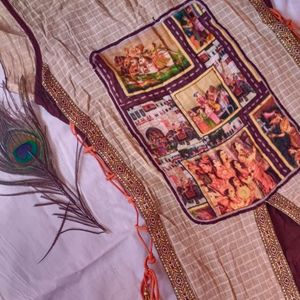 Brown Anarkali