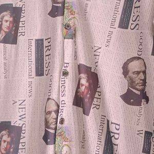 Newspaper Print Men's T-shirt