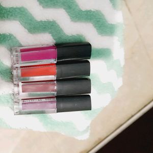 Matte Lipsticks Combo Pack Of 4