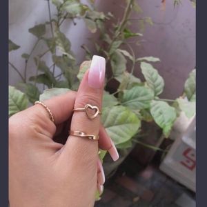 Gold Plated Contemporary Stackable Rings Set of 20