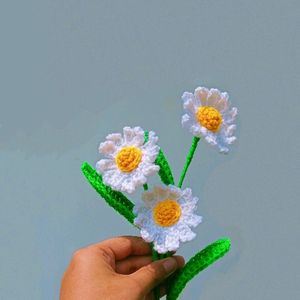 Crochet Daisy Flower 🌼✨