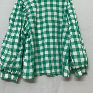 Very Trendy Check Top