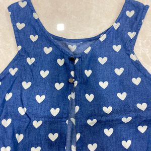 ONLY brand Top With Hearts