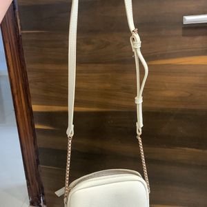 H&M Cream Crossbody Bag Or Handbag