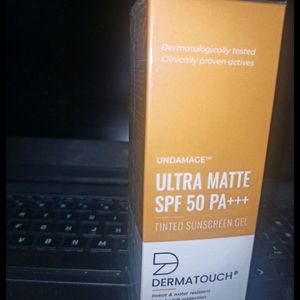 DERMATOUCH Undamage Ultra Matte Tinted Sunscreen