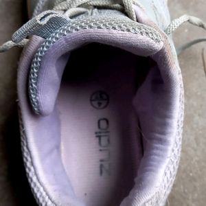 Grey Lavender Shoes