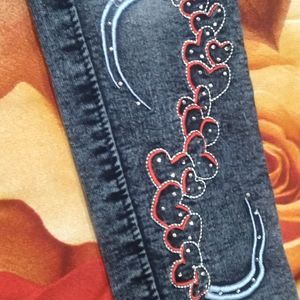 Beautiful Jeans For 8-12 Years Girls