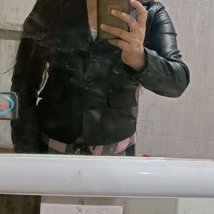 Leather Jacket Black