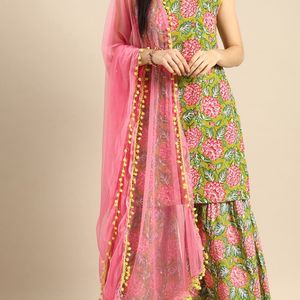 Kurta With Sharara & Dupatta For Women By Anouk