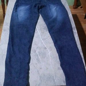 High Waist Blue Jeans