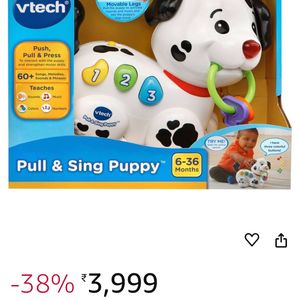 Vtech Pull & Sing Puppy 🐶 -kids Toys