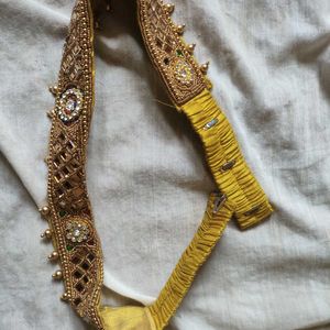 Golden Saree Belt