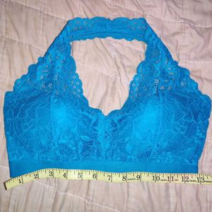 Blue Bralette + Free Jewellery