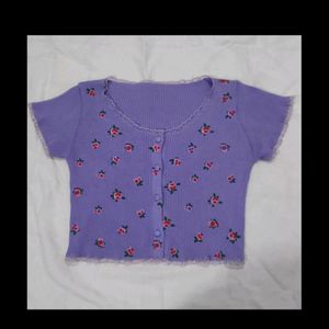 Lavender Cherry Top