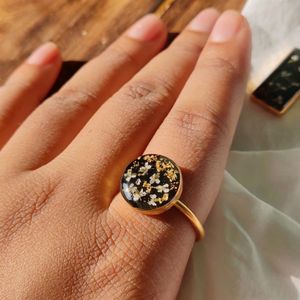 Floral Resin Ring🌼