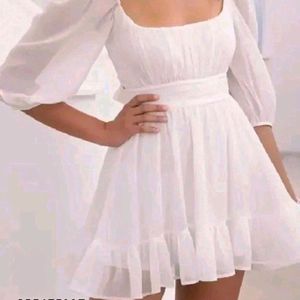 White Frock And Crochet Dresses😍😍