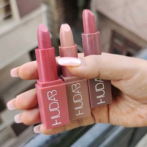 Huda Beauty Lipstick 3 Pc Copy