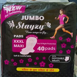Stayzy Hygiene XXXL Sanitary Pads Pack Of 40