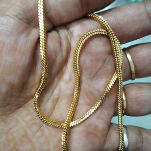 Artificial Gold Chain 24 Inch