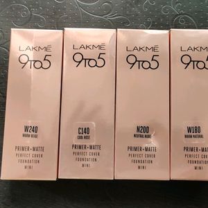 Lakme 9to5 Primer+Matte Cover Foundation Mini