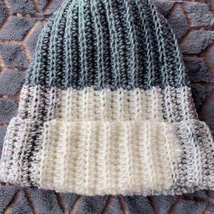 Handmade crochet beanie