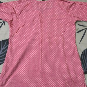 Short Pink Kurta