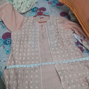 W Aline Kurta 16 Size No Side Slits