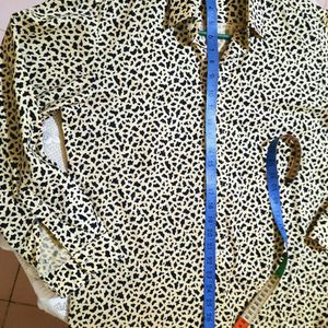 Unused New Animal Print Tailor Stitched