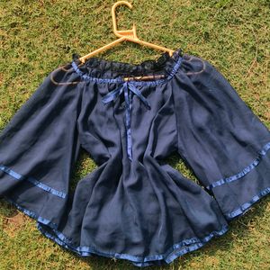 Pintresy Navy Blue Top