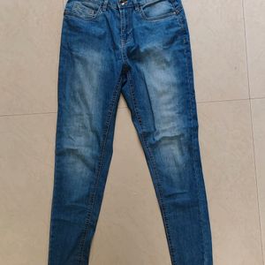 Blue Denim Jeans - Size 28