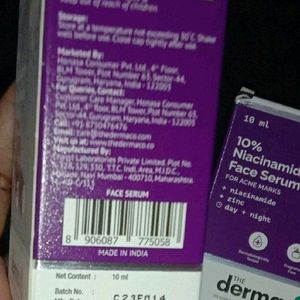 Combo Derma Co 10% Niacinamide Serum