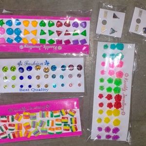 combo pack of 72 Pair earrings