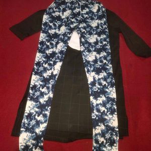 Combo Of Women Winter Dress And Leggings