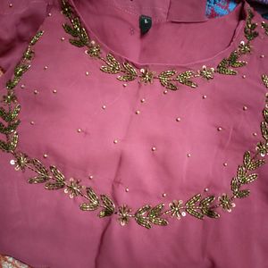 Heavy Handworked Kurta Set