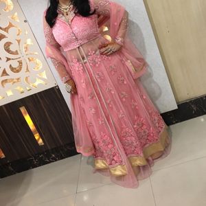 Beautiful Pink Lehenga Set