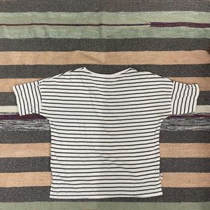 Striped Boxy Top