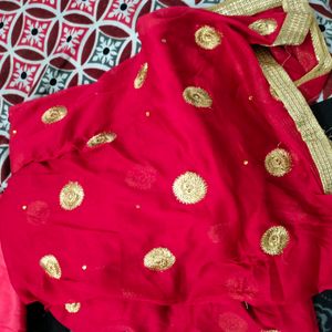 New PartyWear Suit Moti Work Full Embroidery Dupta