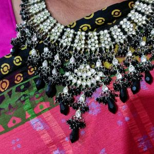 Black Necklace Set!! Diwali ✨️Offer Price!!