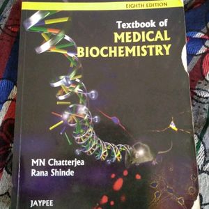 Biochemistry Textbook By MN Chatarjea & RN Shinde