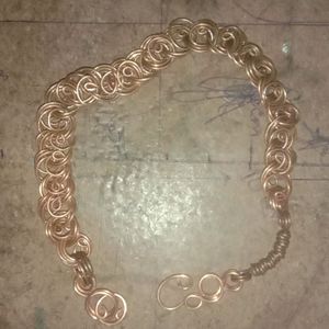 Handmade Copper Celtic Knot Bracelet