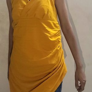 Mustard Cami Top