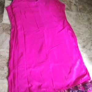 New Fancy Net Anarkali  Long Kurti Dress