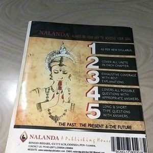 Nalanda +2 Second Year M.I.L Hindi Guide Book