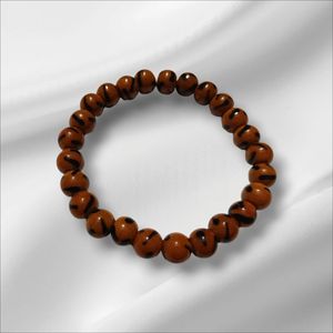 3pcs set handmade glass beads bracelets brown shad