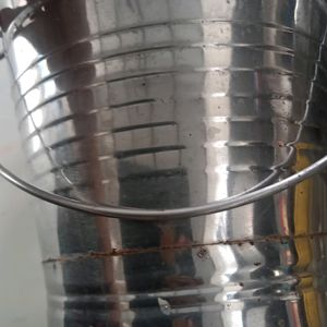 Steel Water Iron Bucket With Lid