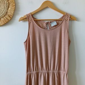 Vero Moda Aesthetic Blush Nude Dress