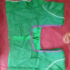 Violet Banaras Saree